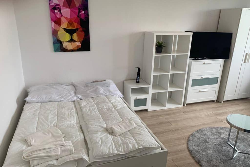 1 Zi-Whg, Netflix, Wifi, Kueche, 15Min Zum Zentrum Leipzig Eksteriør bilde